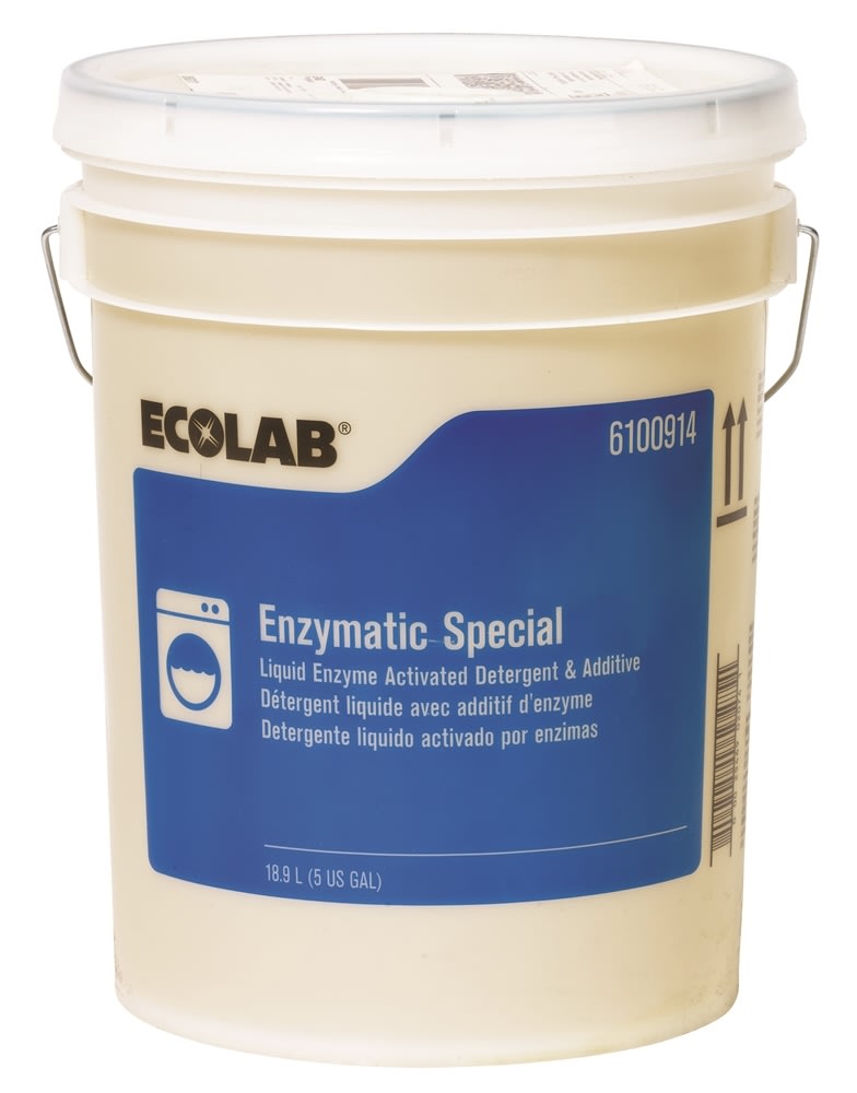 GuestSupply US | Ecolab® Liquid Laundry Enzymatic Detergent, 5